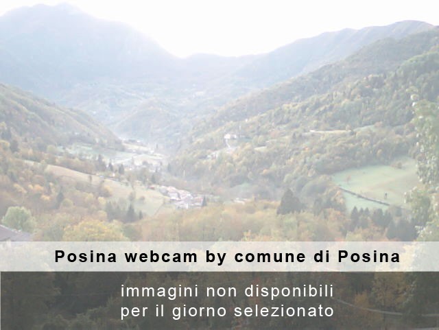 Posina webcam - Posina contrada Lambre