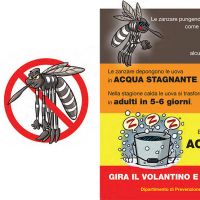 Piano lotta alle zanzare